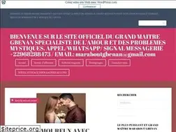 Sites similar to maraboutgbenan.wordpress.com