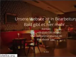 Sites similar to marabu-bar.de