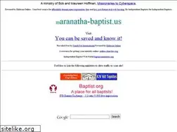 Sites similar to maranatha-baptist.us