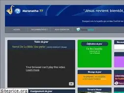 Sites similar to maranatha77.com