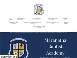Sites similar to maranathabaptistacademy.com