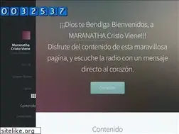 Sites similar to maranathacristoviene.com