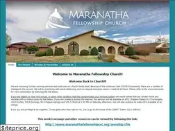 Sites similar to maranathafellowshipcrc.org