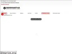 Sites similar to maranathasdabandung.org
