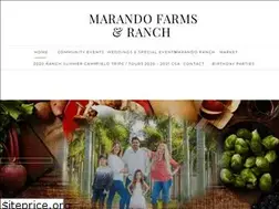 Sites similar to marandoranch.com