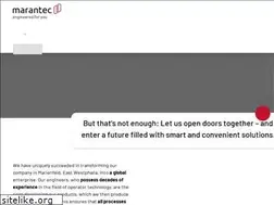 Sites similar to marantec.de