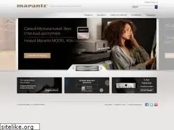 Sites similar to marantzrussia.ru
