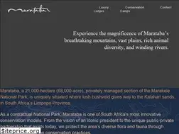 Sites similar to marataba.co.za