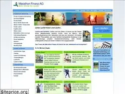Sites similar to marathon-finanz.de