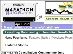 Sites similar to marathonguide.com