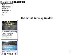 Sites similar to marathonhandbook.com