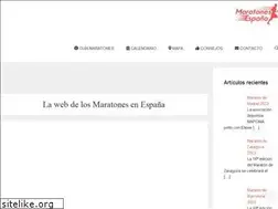 Sites similar to maratonesespana.es