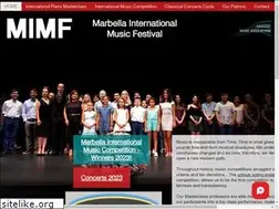 Sites similar to marbellainternationalmusicfest.com
