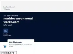 Sites similar to marblecanyonmetalworks.com