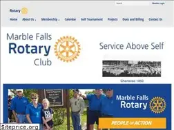 Sites similar to marblefallsrotary.org