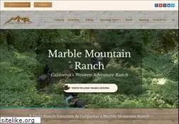 Sites similar to marblemountainranch.com