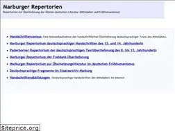 Sites similar to marburger-repertorien.de