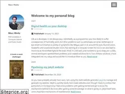 Sites similar to marc-weitz.de