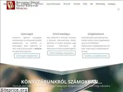 Sites similar to marcalikonyvtar.hu