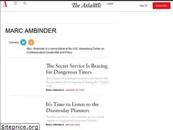 Sites similar to marcambinder.theatlantic.com