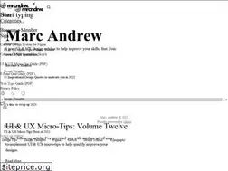 Sites similar to marcandrew.me