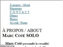 Sites similar to marccotesolo.com