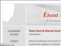 Sites similar to marcel-duchamp.com