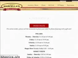 Sites similar to marcellasrestaurant.com