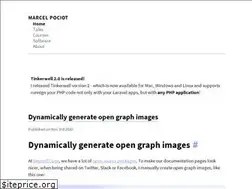 Sites similar to marcelpociot.de