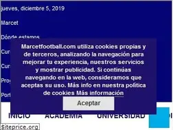 Sites similar to marcetfootball.com
