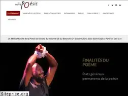 Sites similar to marche-poesie.com