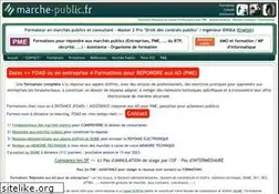 Sites similar to marche-public.fr