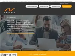 Sites similar to marchespublics.fr