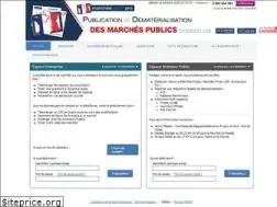 Sites similar to marchespublics.pro