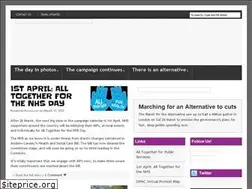 Sites similar to marchforthealternative.org.uk