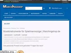Sites similar to marchingshop.de