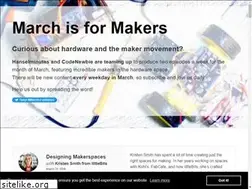 Sites similar to marchisformakers.com