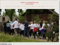 Sites similar to marchofremembranceandhope.org