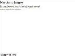 Sites similar to marcianojuegos.com