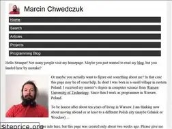Sites similar to marcinchwedczuk.pl