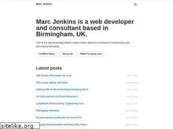 Sites similar to marcjenkins.co.uk