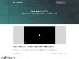 Sites similar to marco-note.net