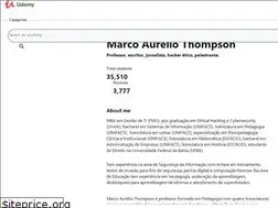 Sites similar to marcoaureliothompson.com