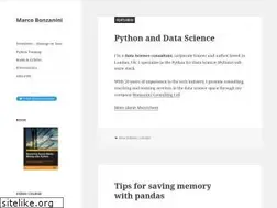 Sites similar to marcobonzanini.com