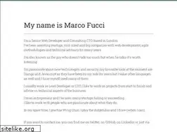 Sites similar to marcofucci.com