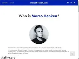 Sites similar to marcohenken.com