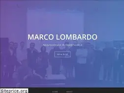 Sites similar to marcolombardo.com