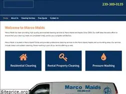 Sites similar to marcomaids.com