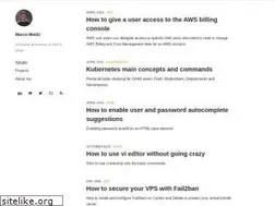 Sites similar to marcomelilli.com