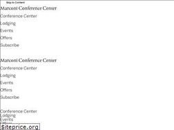 Sites similar to marconiconferencecenter.org